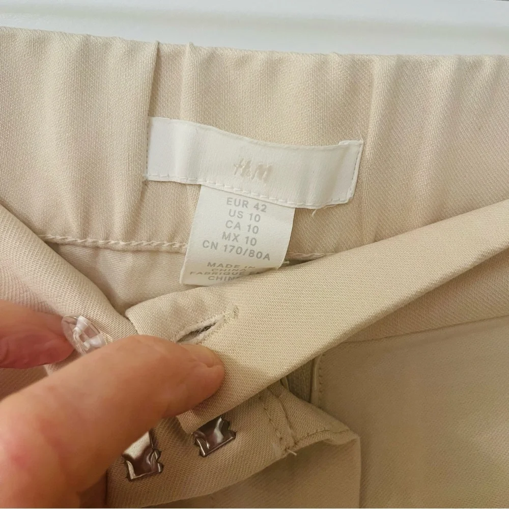 H&M High Waist/Wide Leg Dress Pants
